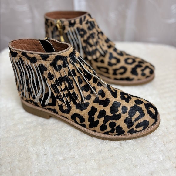 Kate Spade Fringe Leopard Bootie, 6 - Picture 7 of 13